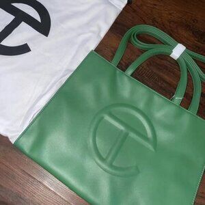 Telfar Medium Green Shopping Bag